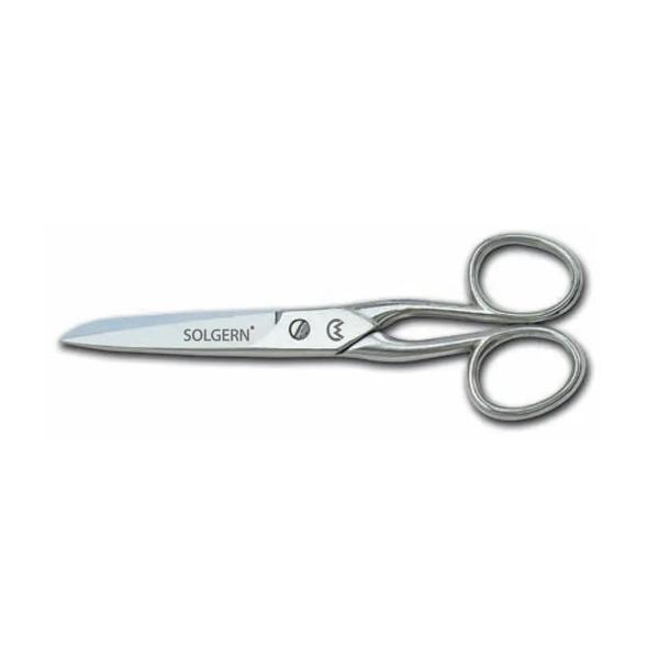 232-6 İplik Ve Kumaş Temizleme Makası No: 6 İnç / 15,24 Cm - Nikel Kaplama - Image 1
