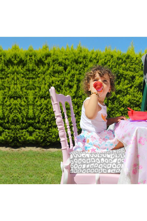 Babyjem Sandalye Yükseltici Minder Balık Desen - Sarı - Image 1