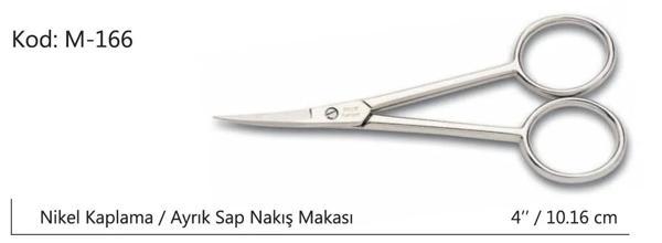 Europe Ayrık Saplı Nakış Makası Süper Kalite No:4 10,16 Cm - Image 1
