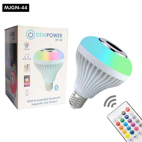 Dempower Rgb Kumandalı Bluetooth Ampül - Image 1