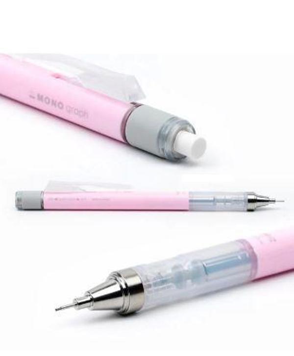 Tombow Mono Graph Mekanik Kurşun Kalem 0.7 Mm Pembe - Image 1