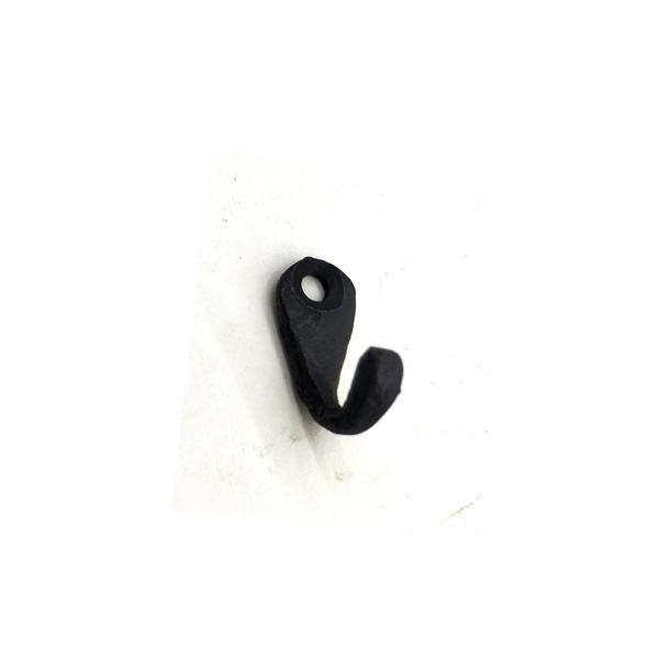 Antika Tarz Dekoratif Pirinç Tekli Mini Askı - 27x11 Mm, Oksit - Image 1