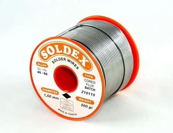 40-60 Lehim Teli 500 Gr 1.6 Mm- Sn:40 / Pb:60 - Image 1