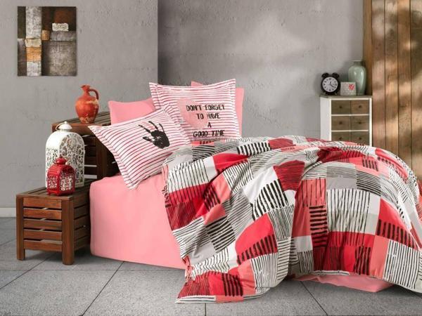 Hobby Tek Kişilik Poplin Nevresim Takımı Bermuda Koral - Image 1