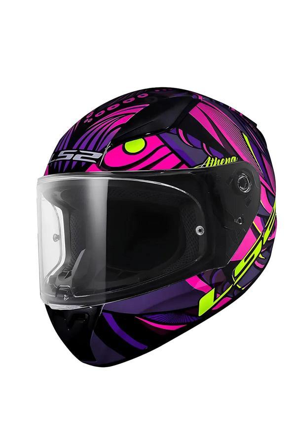 Ls2 Rapıd 2 Athena Siyah-mor Kask - Image 1