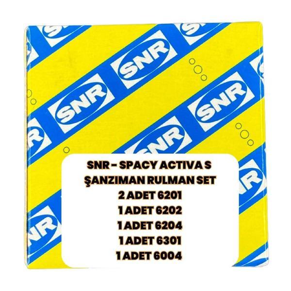 Snr Şanzıman Rulman Seti 6 Lı Honda Spacy Activa-s (6201-2ad 6202-1ad 6204-1ad 6301-1ad 6004-1ad) - Image 1