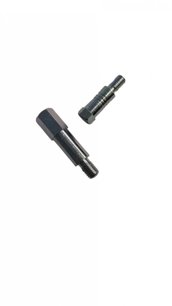 Motospartan Ayna Aparatı Adaptörü Takımı Nikelaj Honda Actıva 125 2023-2024 - Image 1