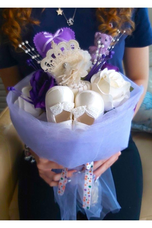 Momıdea Hoşgeldin Bebek, Bebek Hediyesi, Bebek Buketi, Babyshower Hediyesi - Image 1