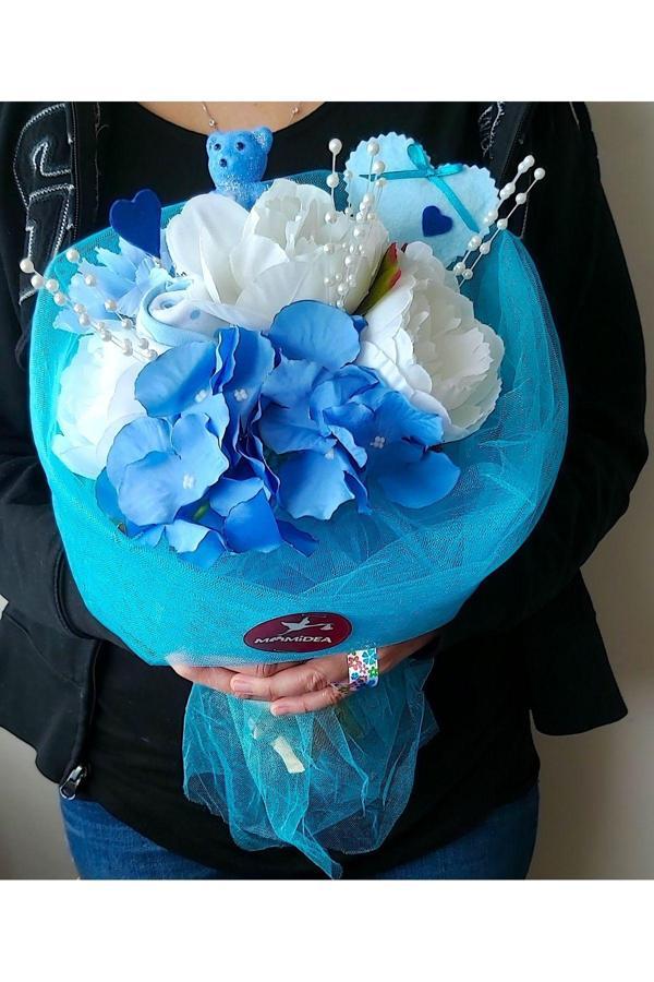 Momıdea Bebek Buketi, Hoşgeldin Bebek, Baby Shower Hediyesi - Image 1