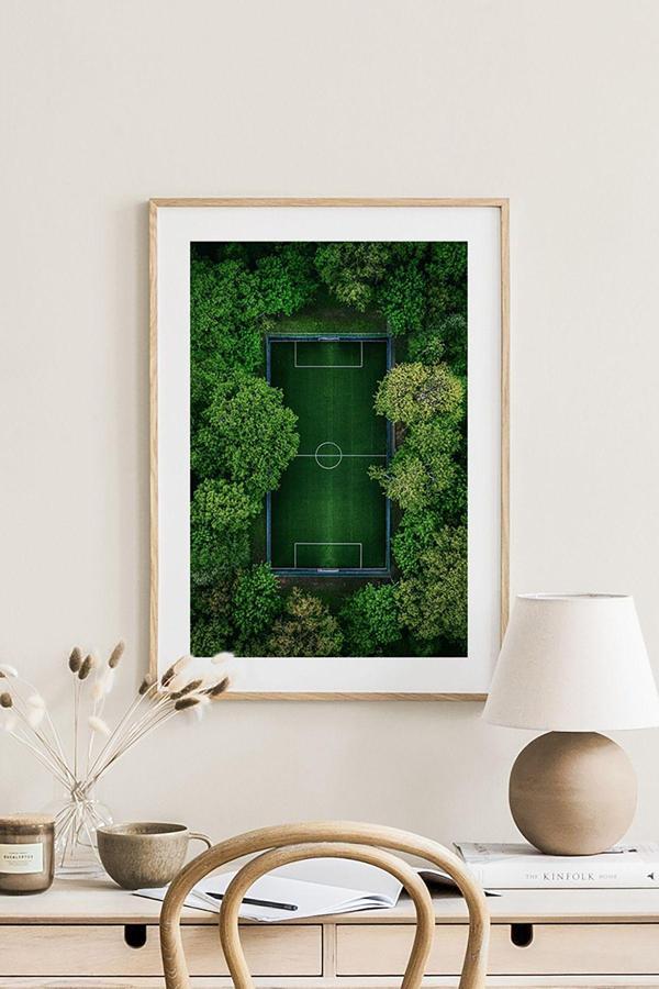 Artavessa Tek Parça Ahşap Çerçeveli Poster Tablo - Image 1