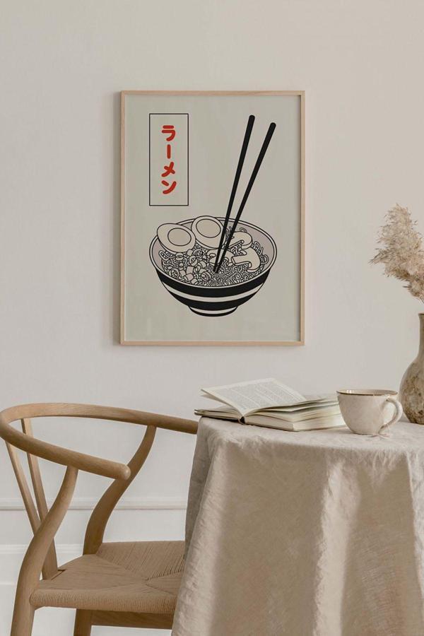 Artavessa Tek Parça Ahşap Çerçeveli Poster Tablo - Image 1
