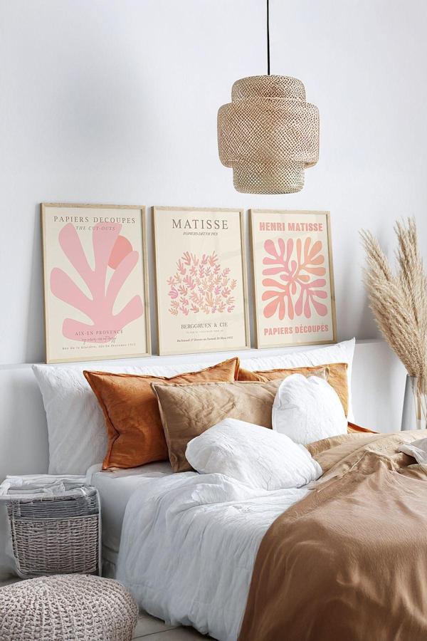 Artavessa Gerçek Ahşap Çerçeveli 3 Parça 3D Poster Tablo Seti - Ersy3Set6 - Image 1