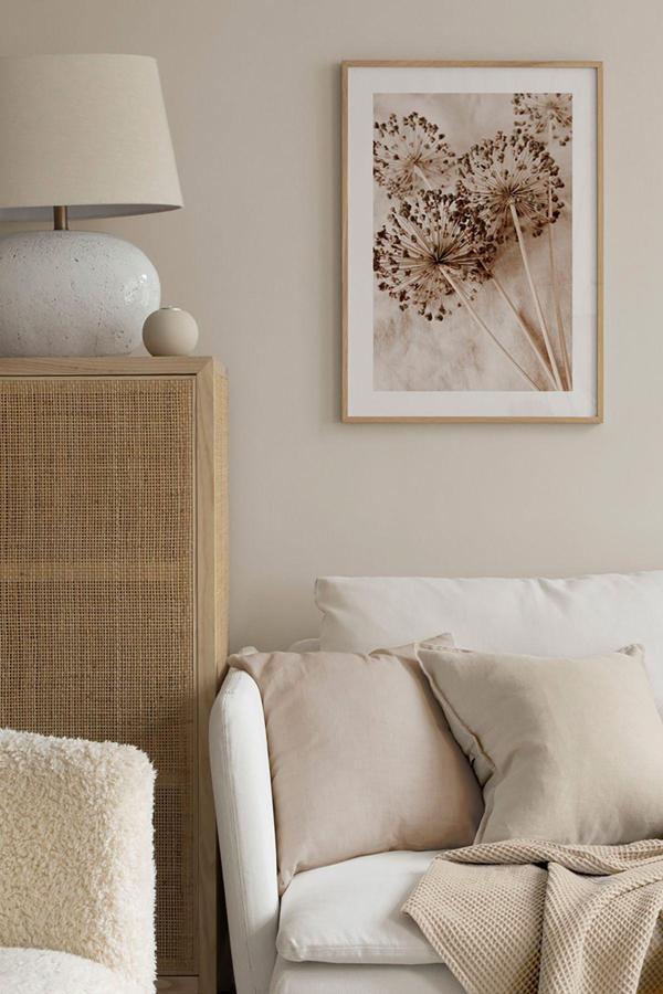 Artavessa Tek Parça Ahşap Çerçeveli Poster Tablo - Image 1