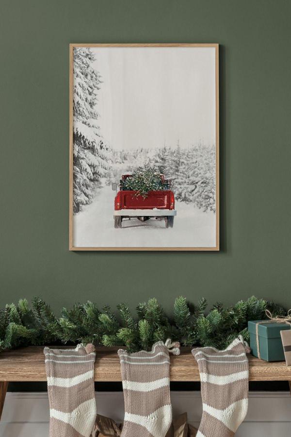 Artavessa Tek Parça Ahşap Çerçeveli Poster Tablo - Image 1