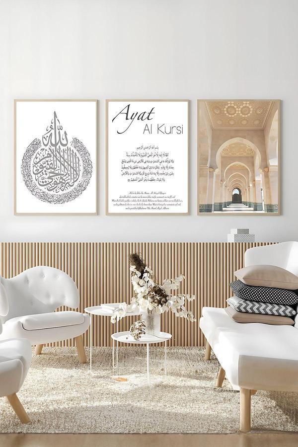 Artavessa 3 Parça Çerçeve Görünümlü Mdf Tablo Seti - Image 1