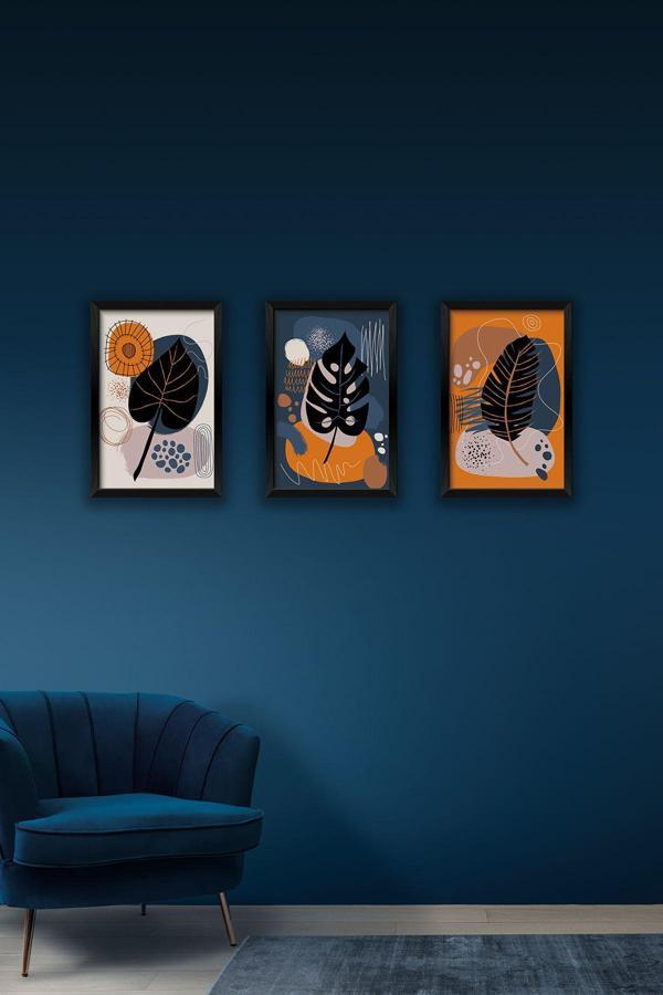 Artavessa 3 Parça Çerçeve Görünümlü Mdf Tablo Seti - Image 1