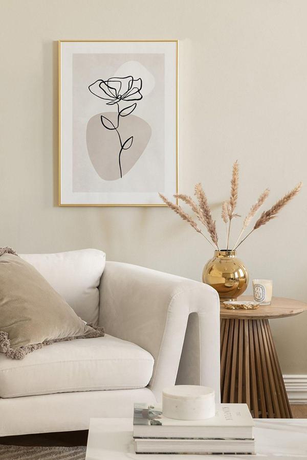 Artavessa Tek Parça Ahşap Çerçeveli Poster Tablo - Image 1