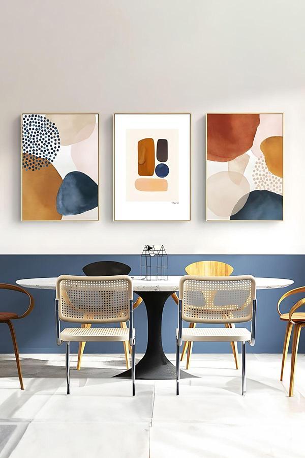 Artavessa 3 Parça Çerçeve Görünümlü Mdf Tablo Seti - Image 1