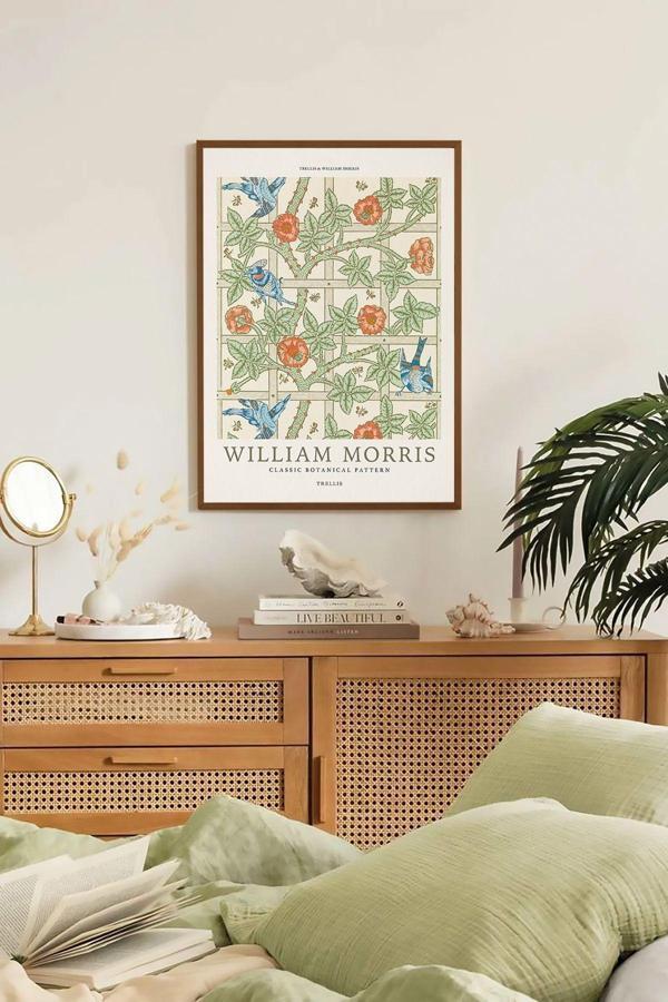 Artavessa Tek Parça Kahverengi Gerçek Ahşap Çerçeveli Tablo Seti - Model 40 - Image 1