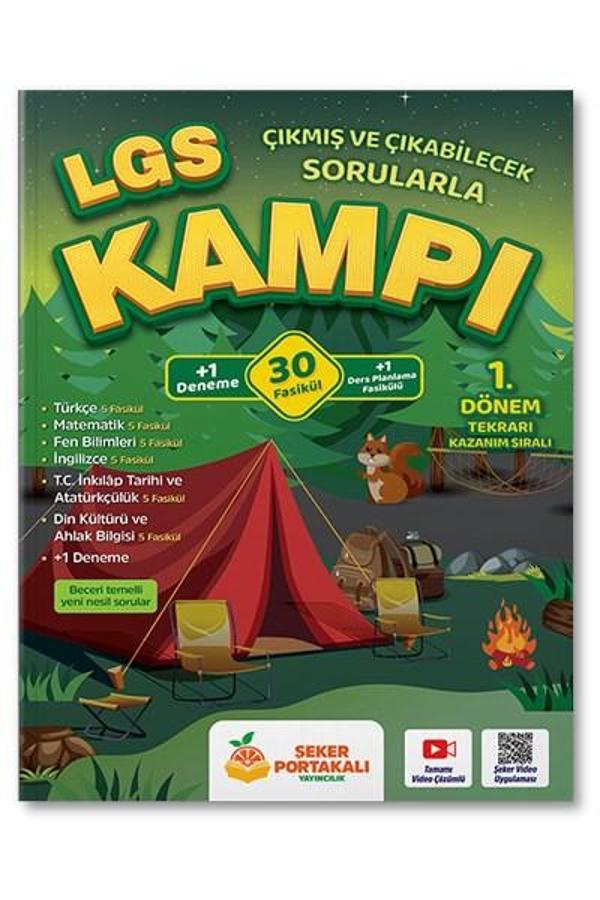 LGS Kampı 1. Dönem Tekrarı 30 Fasikül - Şeker Portakalı Yayınları - Şeker Portakalı Yayınları - Image 1