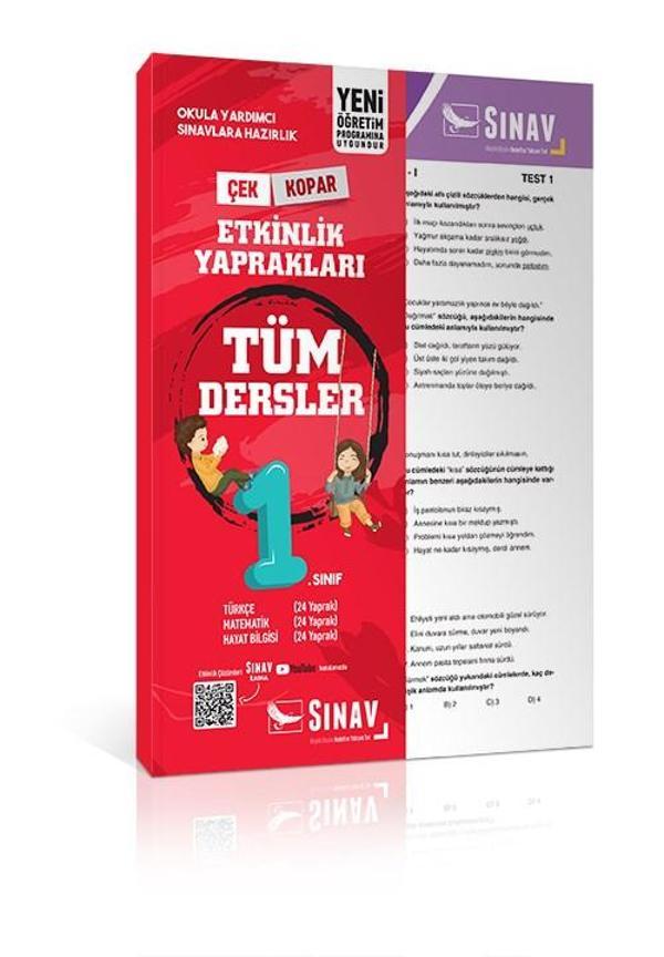 1. Sınıf Tüm Dersler Yaprak Test - Sınav Yayınları - Sınav Yayınları - Image 1
