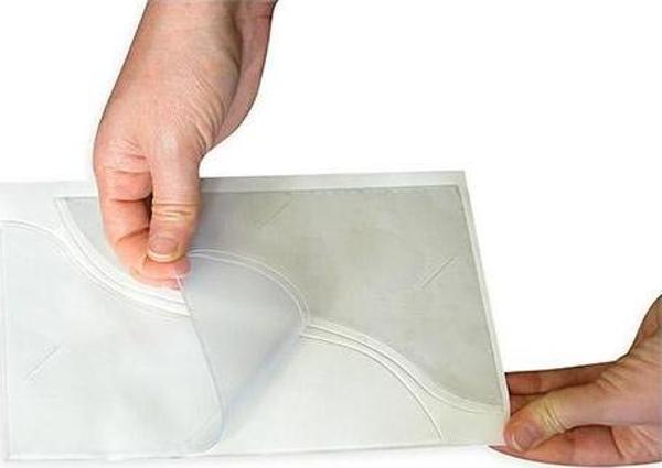Aso Medya Plastik Yapışkanlı Dosya Cebi 14×20 cm Sağ Cep 100 adet - Image 1