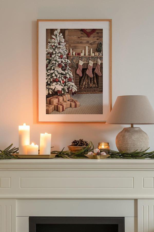 Artavessa Tek Parça Ahşap Çerçeveli Poster Tablo - Image 1