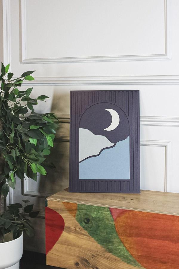 Artavessa Prestige Serisi 3D Katmanlı Tablo Koleksiyonu - Moon Model - Image 1