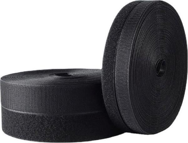 Aso Medya 2 cm Genişlik, 25 metre Cırt Bant Şerit (Siyah) - Image 1