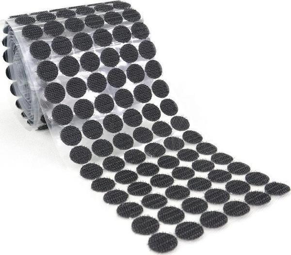 Aso Medya 6000 Adet 1 Cm Cırt Bant yuvarlak Para Para, Arkası Yapışkanlı (Siyah) - Image 1