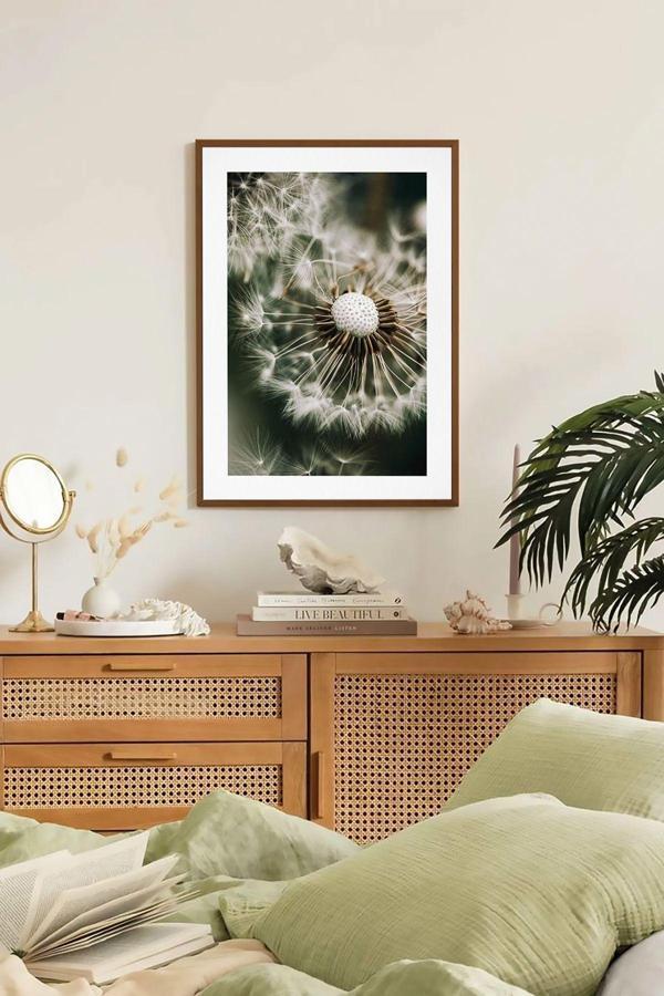 Artavessa Tek Parça Kahverengi Gerçek Ahşap Çerçeveli Tablo Seti - Model 2 - Image 1