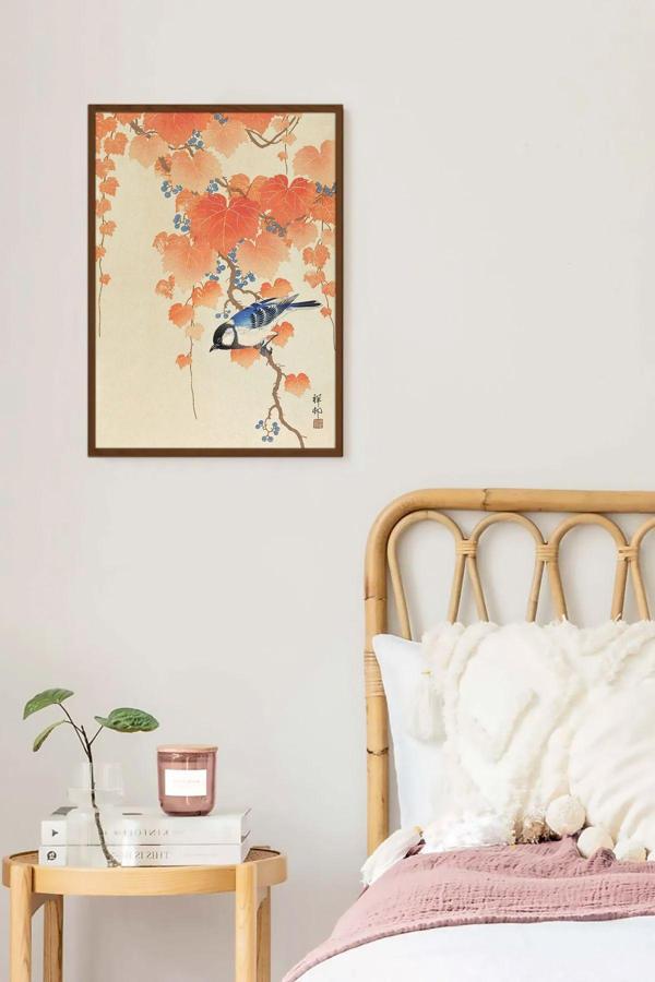 Artavessa Tek Parça Kahverengi Gerçek Ahşap Çerçeveli Tablo Seti - Model 43 - Image 1