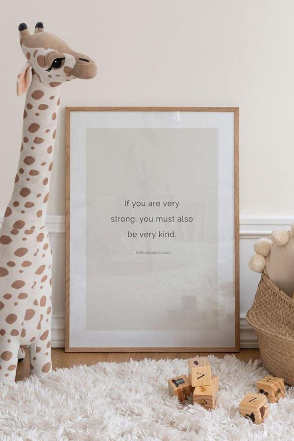 Artavessa Tek Parça Ahşap Çerçeveli Poster Tablo - Image 1