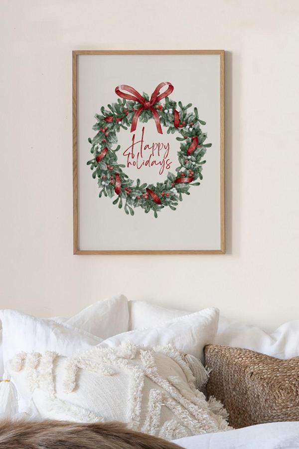 Artavessa Tek Parça Ahşap Çerçeveli Poster Tablo - Image 1