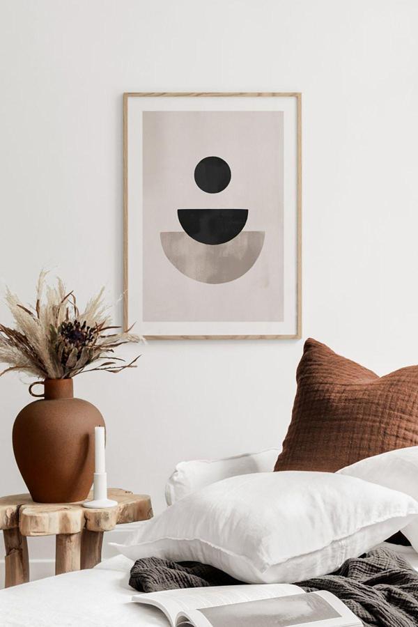Artavessa Tek Parça Ahşap Çerçeveli Poster Tablo - Image 1