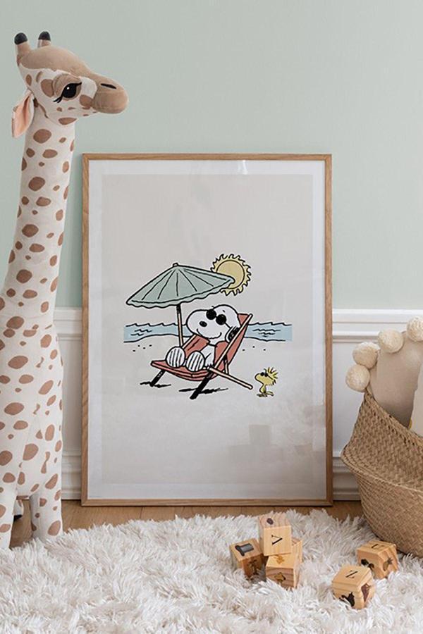 Artavessa Tek Parça Ahşap Çerçeveli Poster Tablo - Image 1
