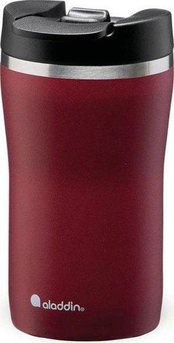 Aladdin Cafe Thermavac Leak-Lock  Paslanmaz Çelik Kupa 025 LT 025 LT - Bordo - Image 1