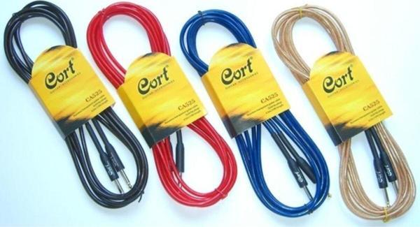 CORT Ca525red Gitar Kablo Gürültüsüz 5m - Image 1