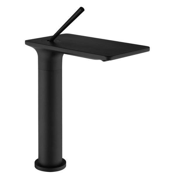 FONTANA YÜKSEK LAVABO BATARYASI (MAT SİYAH) - Image 1