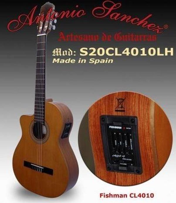 Antonio Sanchez S20CL4010LH Gitar Elektro Klasik - Image 1