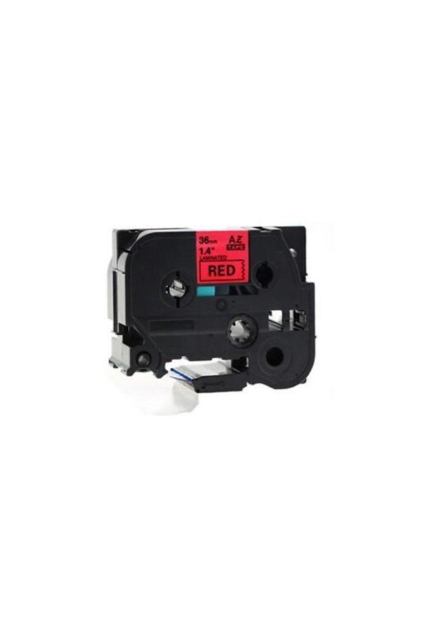 Printpen Brother P Touch Tz Tape 36Tze461 Kırmızı Etikete Siyah 36Mmx8M - Image 1