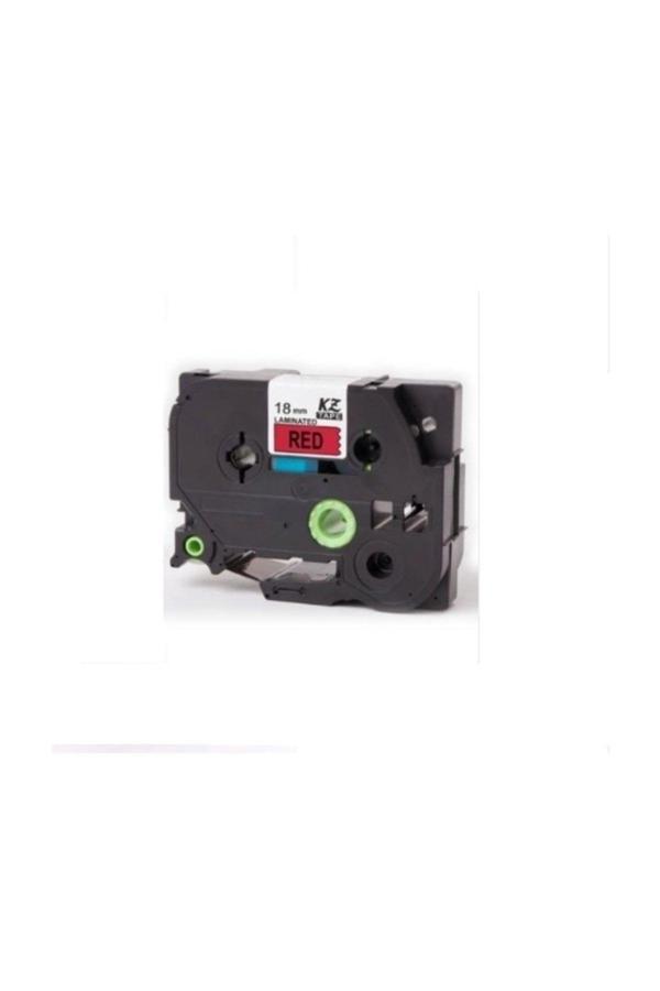 Printpen Prıntpen Brother P Touch Tz Tape Tze441 Kirmizi Etikete Siyah 18Mmx8M - Image 1