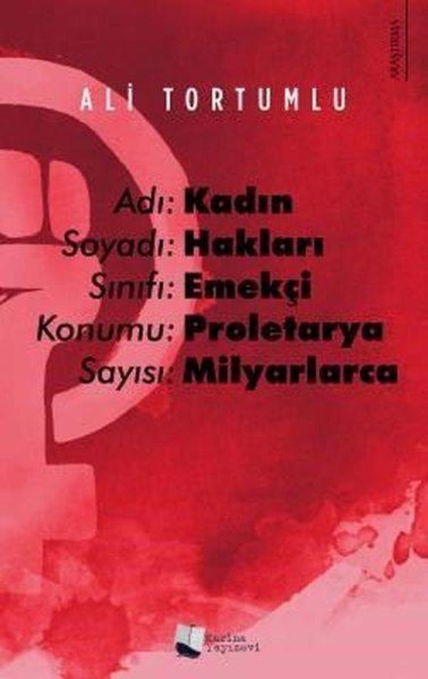 Adı: Kadın Soyadı: Hakları Sınıfı: Emekçi Konumu: Proletarya Sayısı: Milyarlarca - Karina Yayınevi - Image 1