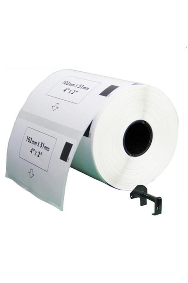 Printpen Brother P Touch Dk Serisi Dk11240 Sürekli Etiket 102Mm 51Mm - Image 1