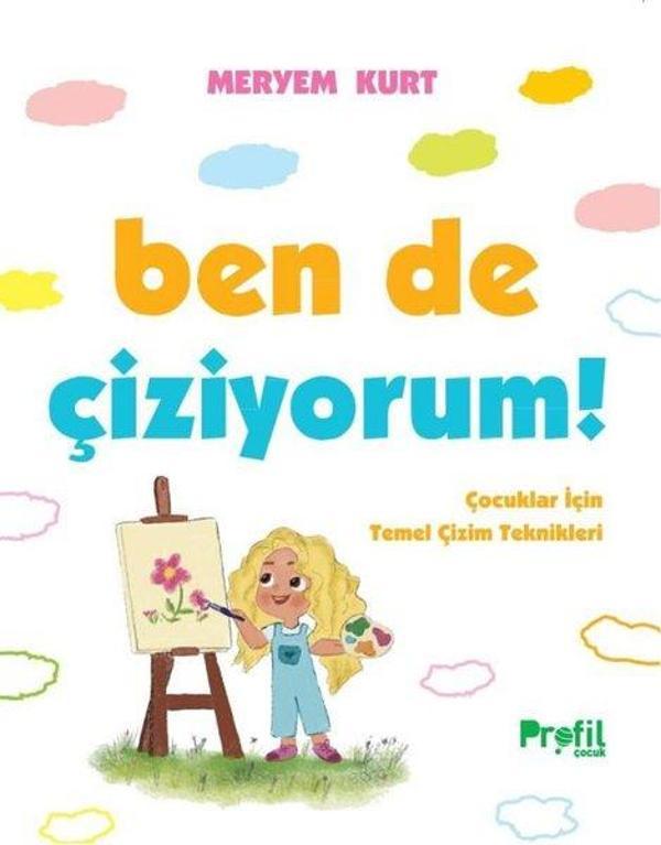 Ben de Çiziyorum! Çocuklar İçin Temel Çizim Teknikleri - Profil Çocuk - Image 1