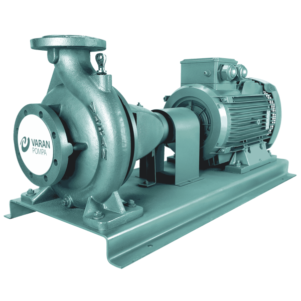 Varan ES 40-16-04002 Uçtan Emişli EN 733 Santrifüj Pompa 5.5 HP / 4 kW, Trifaze 380 V, 32 Mss, 30 m3/h - Image 1