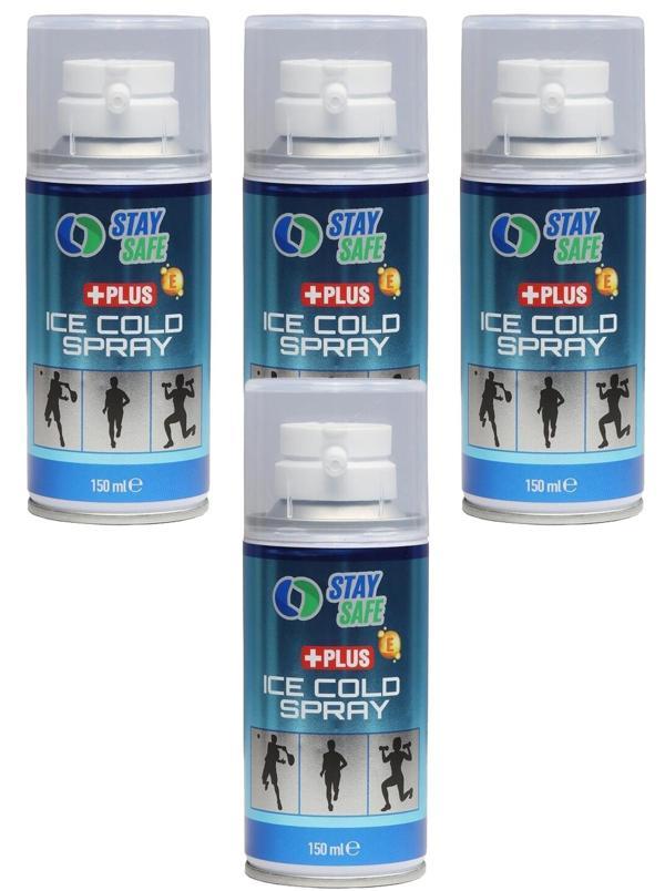 Stay Safe Soğutucu Sprey 150 ml 4 Adet - Image 1