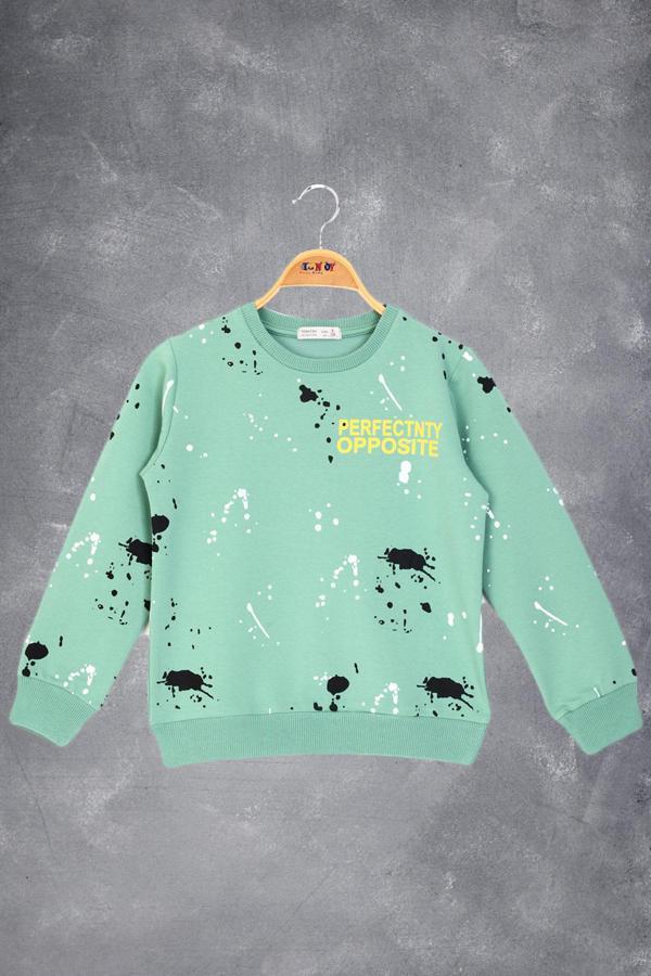 Toontoy Erkek Çocuk Baskılı Sweatshirt - Image 1