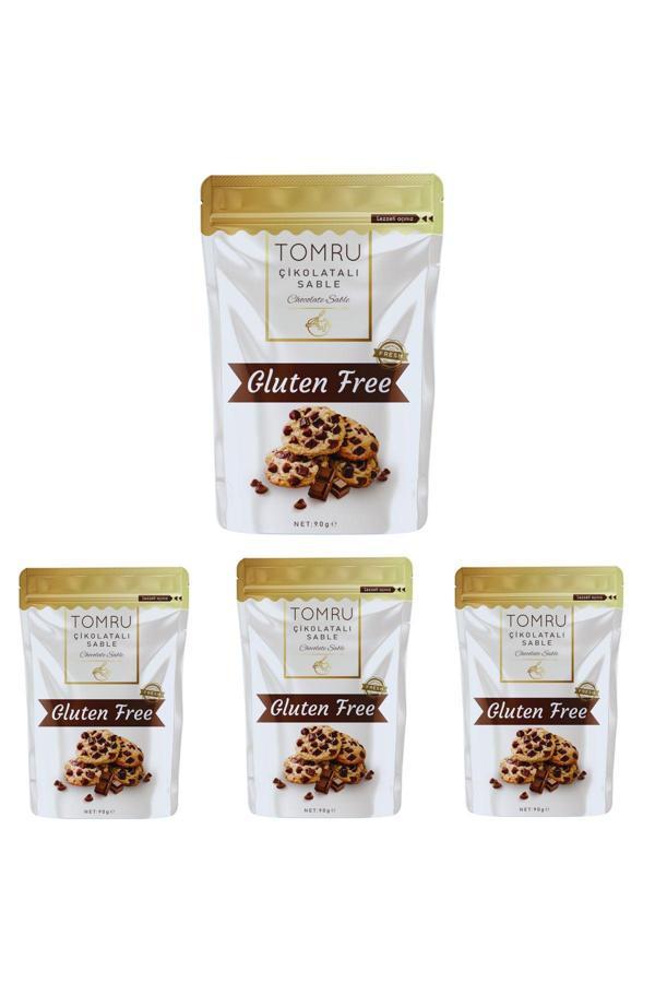 Tomru Glutensiz Çikolatalı Sable 4X90Gr Avantaj Seti - Image 1