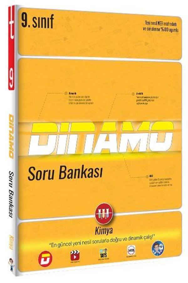 9. Sınıf Dinamo Kimya Soru Bankası - Tonguç Yayınları - Tonguç Akademi - Image 1